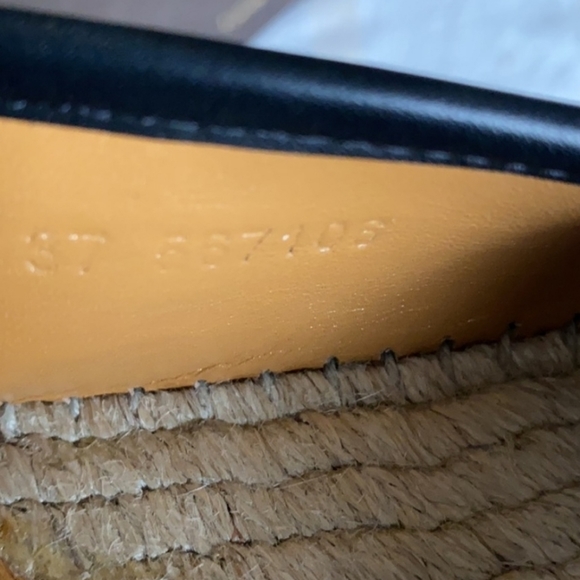 Gucci leather Espadrilles 37/7 - Picture 2 of 11